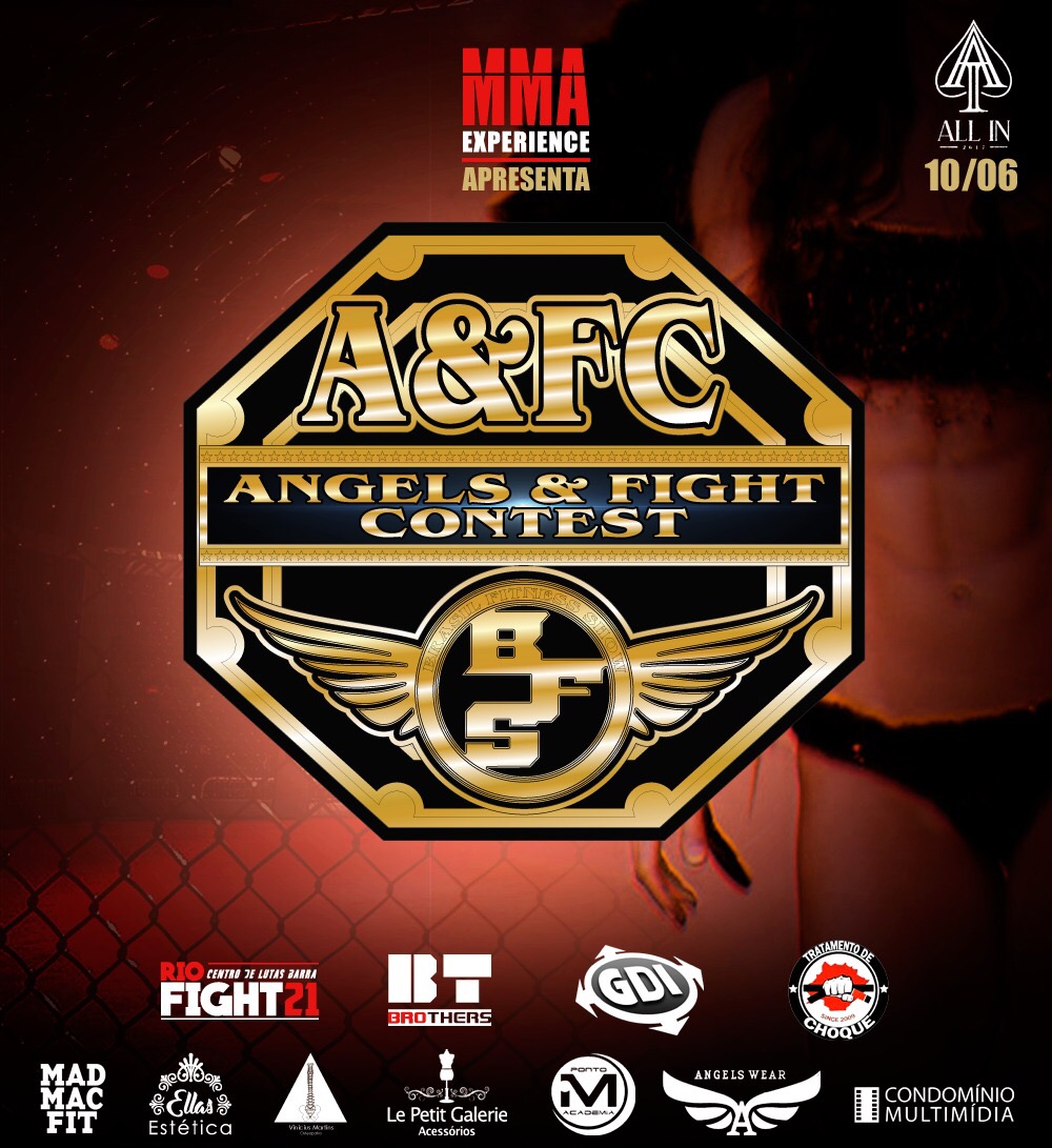 Com ideia pioneira, Angels & Fight Contest será realizado neste sábado, na Zona Oeste do Rio; confira