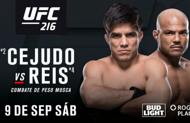 Wilson Reis terá pela frente Henry Cejudo no card do UFC 216 (Foto Divulgação)