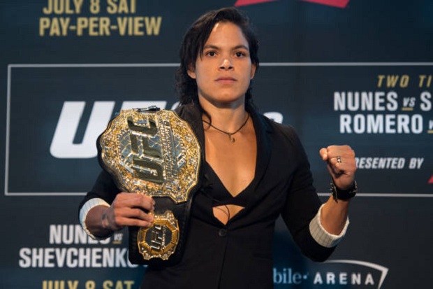 Amanda revela ‘sinusite crônica’ como motivo para ausência no UFC 213: ‘Eu não estava bem’