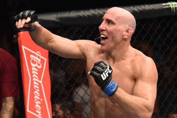 Jesse Taylor finalizou Dhiego Lima e conquistou a 25ª temporada do TUF (Foto: Getty Images)