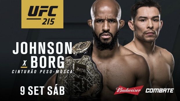 Demetrious Johnson fará 11ª defesa de título, desta vez contra Ray Borg (Foto: Divulgação)