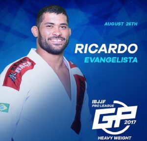 Ricardo Evangelista também está confirmado para a disputa do GP dos Pesados da IBJJF (Foto: Divulgação)