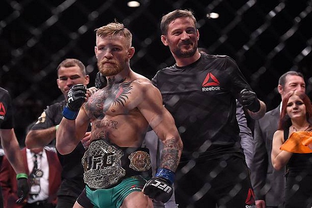 Treinador projeta retorno de Conor ao UFC em 2018 e cutuca Ferguson; confira