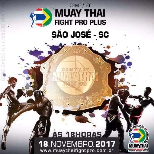 São José, em Santa Catarina, será palco do Muay Thai Fight Pro, em novembro; confira mais