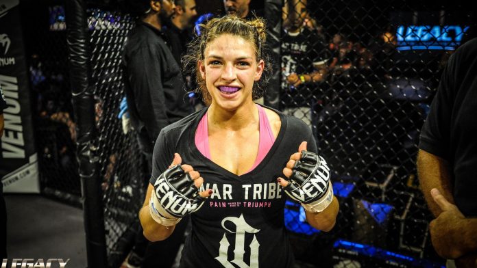 mackenzie Mackenzie Dern agora fará parte do plantel do Invicta FC (Foto divulgação Legacy)