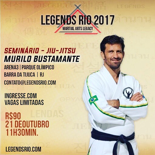 Parque Olímpico do Rio de Janeiro recebe primeira edição do Legends Rio Martial Arts Legacy neste sábado