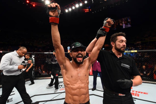 Invicto no MMA, com 13 vitórias, Deiveson revelou vontade de treinar fora do país (Foto: Getty Images)