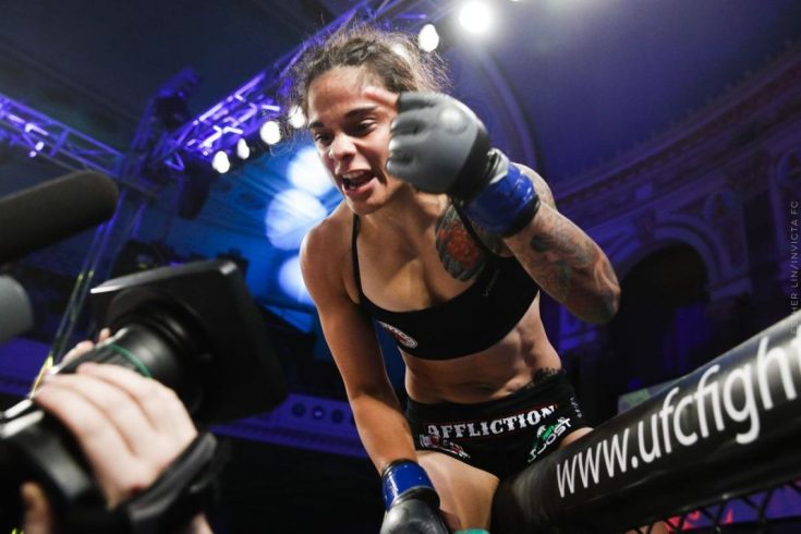 Ex-campeã do Invicta FC, Livinha projeta início de trajetória no UFC e aponta: ‘Vou para matar ou morrer’