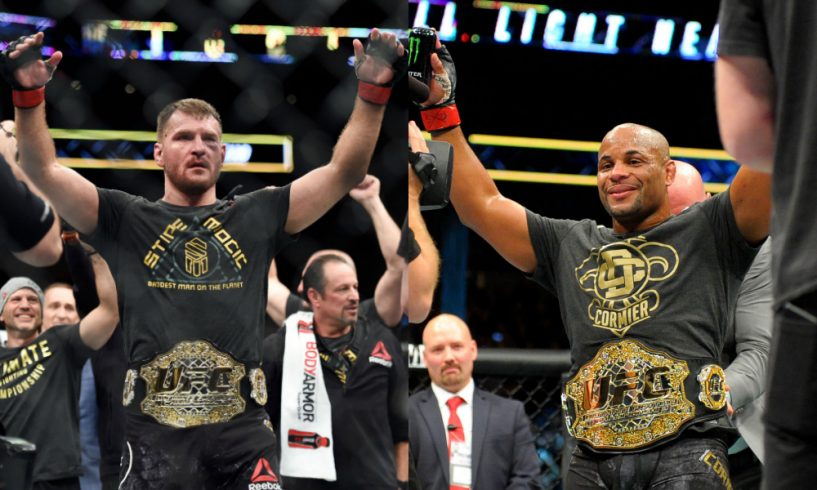 Treinadores do TUF 27, Miocic e Cormier comentam disputa pelo cinturão peso-pesado no UFC 226
