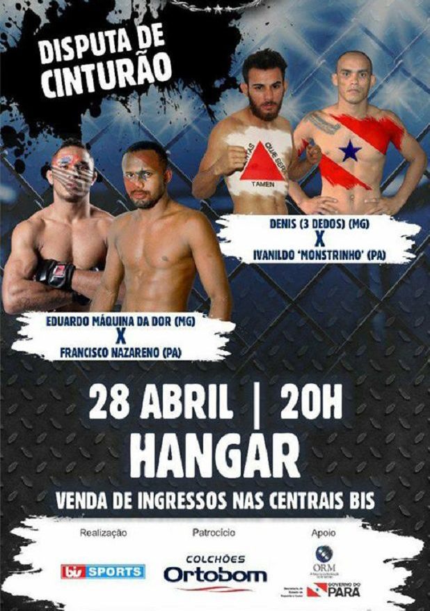 Jungle Fight retorna para sua edição 93 e promete grande evento em Belém, no Pará; confira