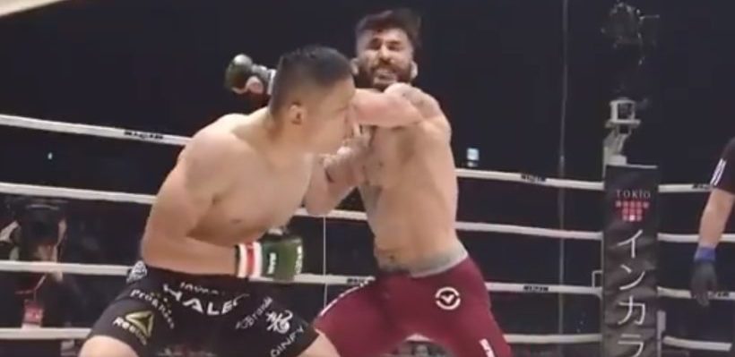 Vídeo: ex-lutador do UFC sofre nocaute em apenas nove segundos pelo Rizin FF