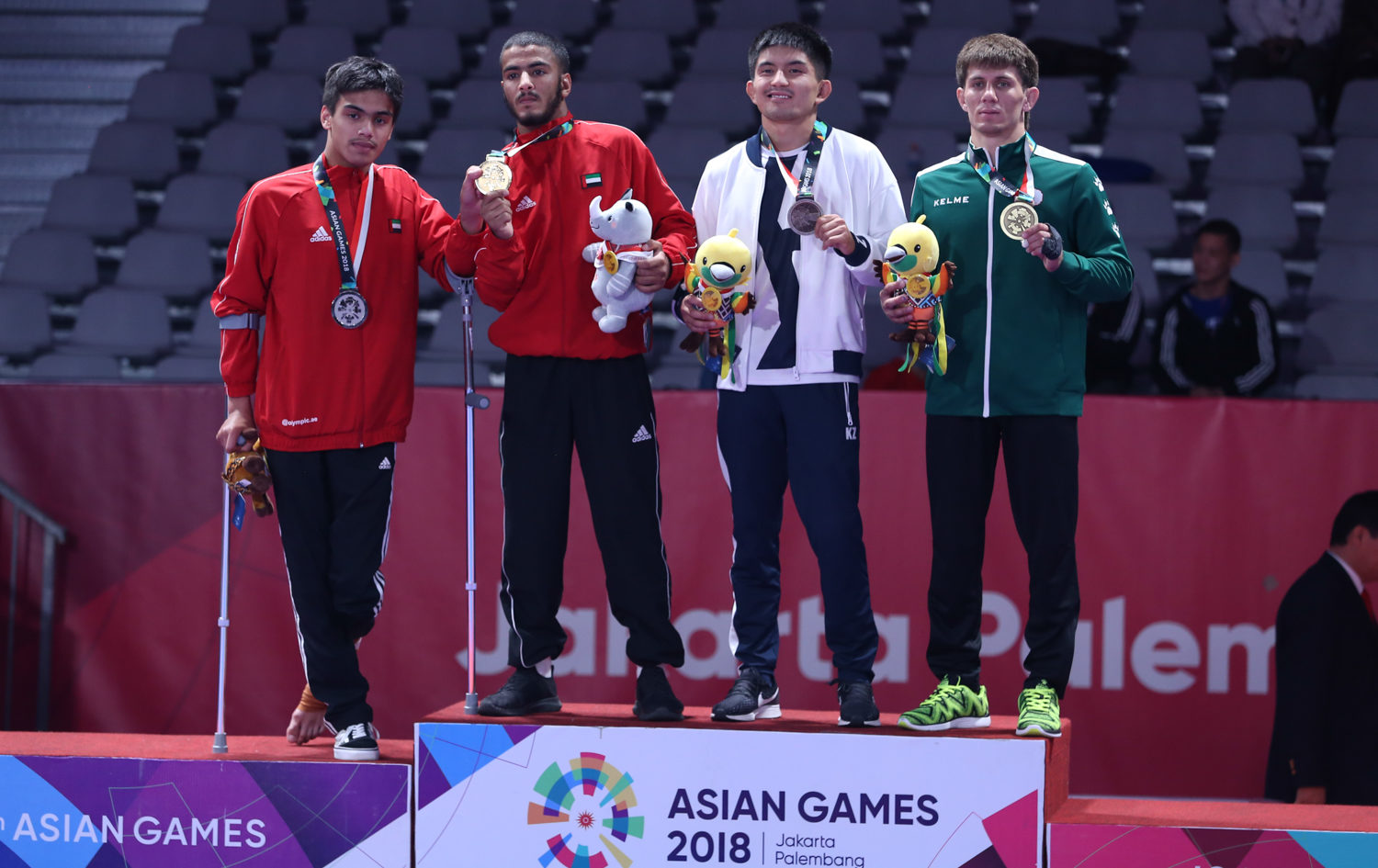 Emirados Árabes Unidos brilham e dominam pódios na estreia do Jiu-Jitsu nos Jogos Asiáticos