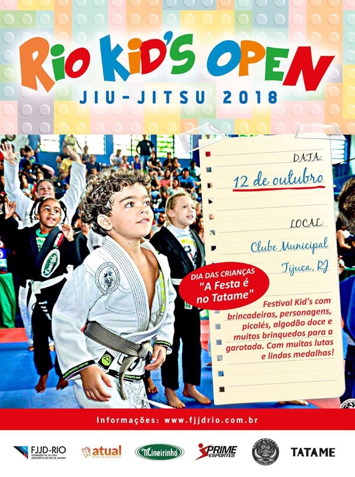 Com estrutura do Circuito Mineirinho, FJJD-Rio prepara festa das crianças no Rio Kids Open; saiba