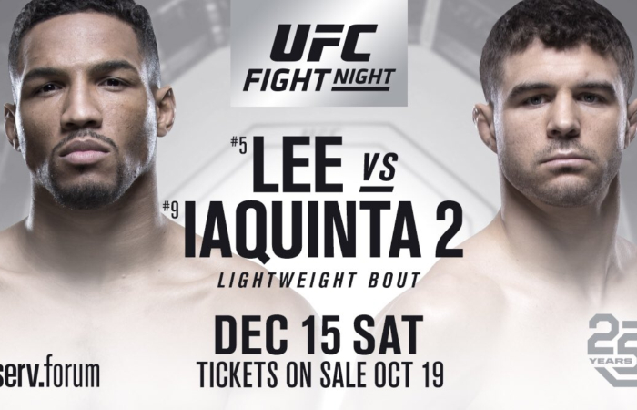 Kevin Lee e Al Iaquinta fazem revanche na luta principal do UFC on FOX 31, em dezembro; saiba mais