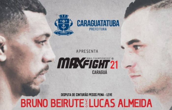 Lucas Almeida e Bruno Beirute falam de expectativa para superluta entre campeões no Max Fight 21; confira