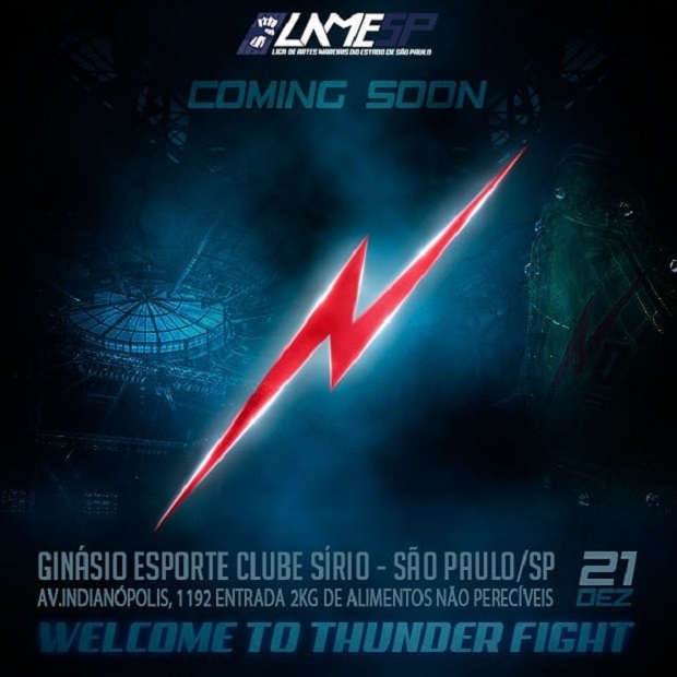 Com novo GP e promessa de grandes lutas, Thunder Fight define data para seu último evento em 2018