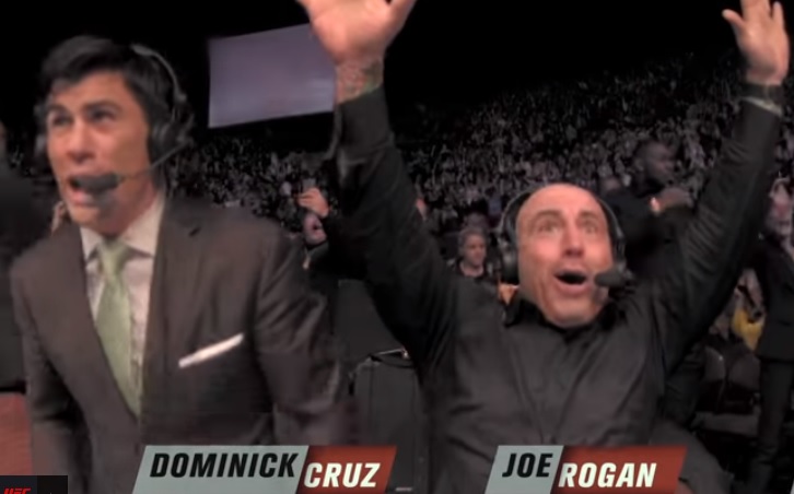 Vídeo: assista às incríveis reações de treinadores e comentaristas nas lutas principais do UFC 232