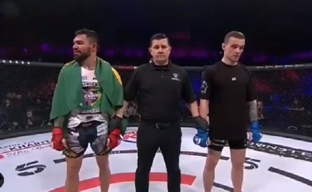 Patricky Pitbull vence no Bellator Newscatle, emplaca quinta vitória e desafia campeão dos leves; confira