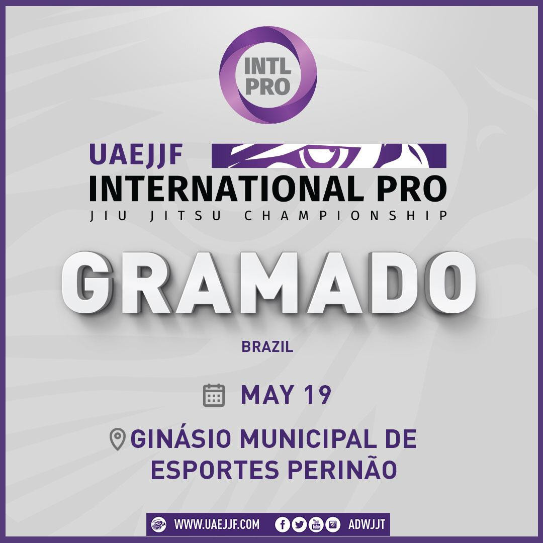 International Pro de Gramado abre inscrições para o início da temporada 2019/2020 da UAEJJF no Brasil