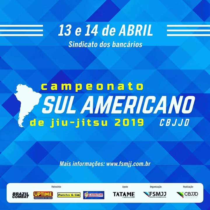 Campo Grande (MS) recebe Sul Americano da CBJJD em abril e FJJD-MS espera 1000 lutadores; saiba