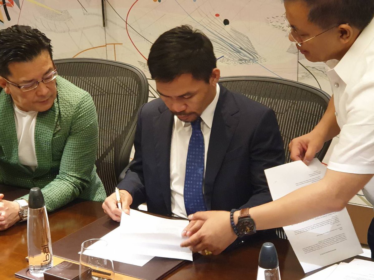 Após anúncio ‘misterioso’, presidente do Rizin explica trato com Manny Pacquiao