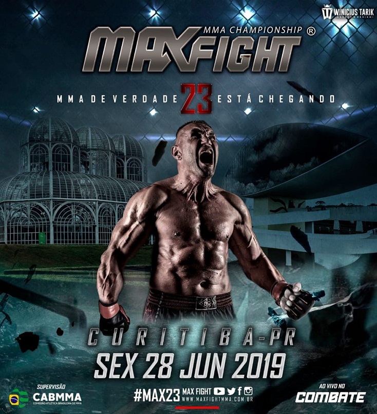 Max Fight 23 será realizado em junho, em Curitiba, e presidente destaca: ‘Vai ser um sucesso’