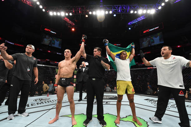 Massaranduba e Dida se revoltam com a derrota no UFC San Antonio: ‘Roubados’