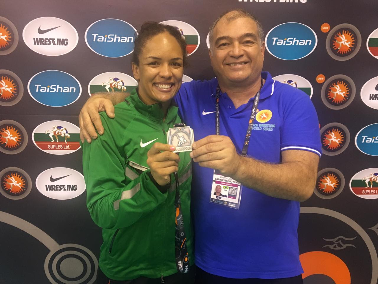 Aline Silva leva prata no Yasar Dogu e Wrestling brasileiro segue preparação para os Jogos Pan-Americanos