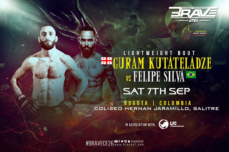 Ex-UFC, brasileiro fará estreia pelo BRAVE na luta principal de card na Colômbia; confira