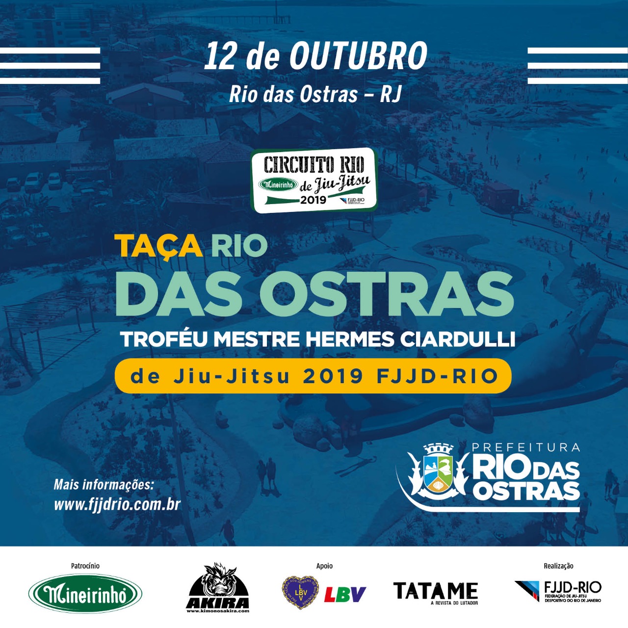 Professores de Rio das Ostras (RJ) celebram edição da Taça Rio na cidade em outubro: ‘Vai fortalecer muito o Jiu-Jitsu local’