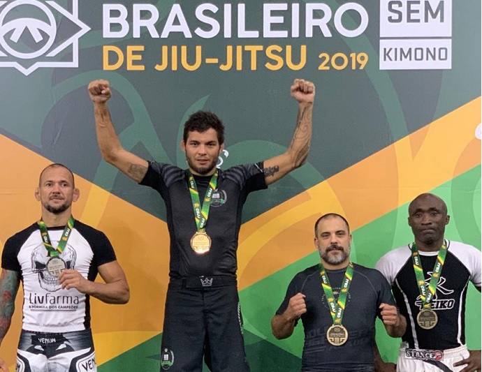 Após quatro anos sem lutar, Miltinho volta aos tatames e conquista o Brasileiro de Jiu-Jitsu No-Gi: ‘Quero competir mais vezes’