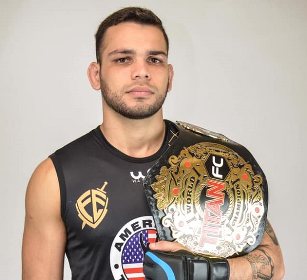 Campeão do Titan FC vence votação para representar o Brasil em duelo internacional no Future MMA 9; confira