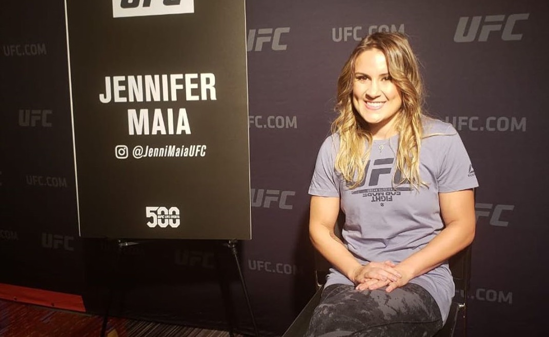 Jennifer Maia projeta ‘nocaute ou finalização’ no UFC 244 e comenta: ‘Estou a um passo de disputar o cinturão’