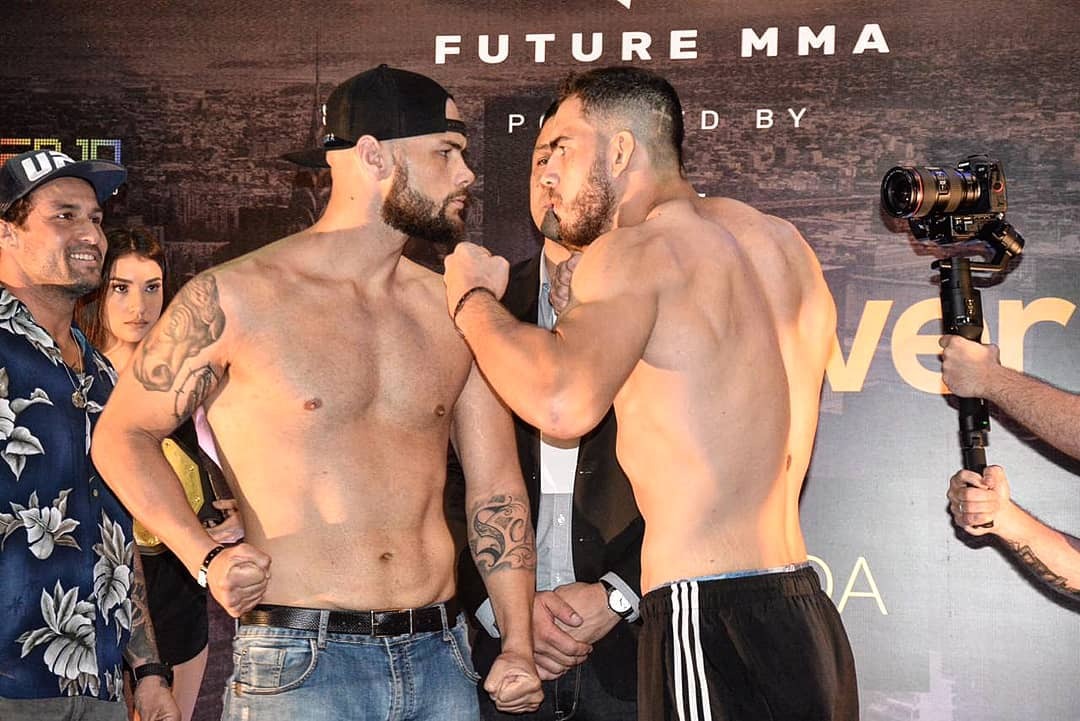 Em meio a provocações, astros do Future MMA deste sábado (19) confirmam disputa de cinturão; confira como foi