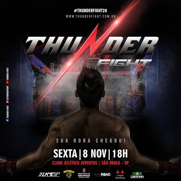 Com duelos em diversas modalidades, Thunder Fight anuncia data e local para sua 20ª edição; confira