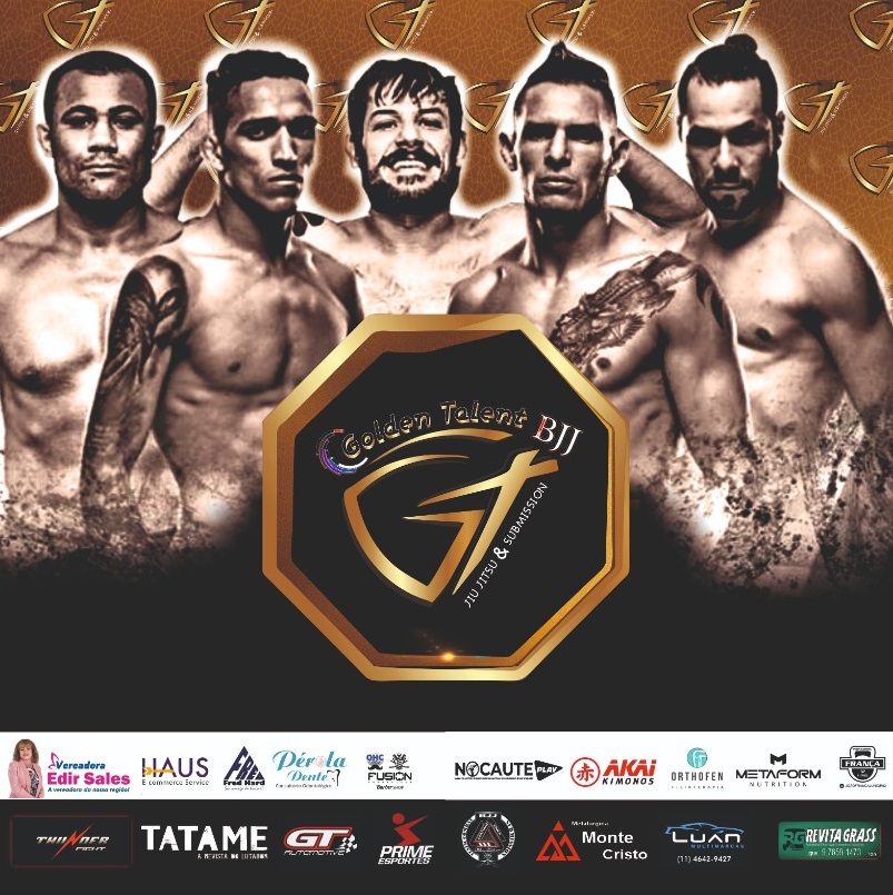 Atletas do UFC, Charles do Bronx e Markus Maluko lutam no Golden Talents BJJ em São Paulo, no próximo domingo (24)