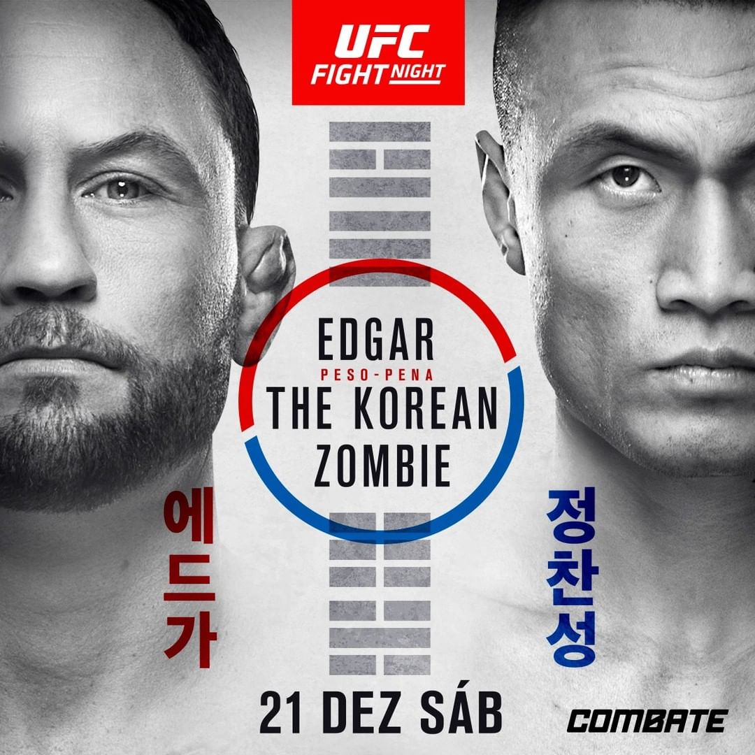 No último card de 2019, ‘Zumbi Coreano’ é visto como favorito para luta principal do UFC Busan contra Frankie Edgar