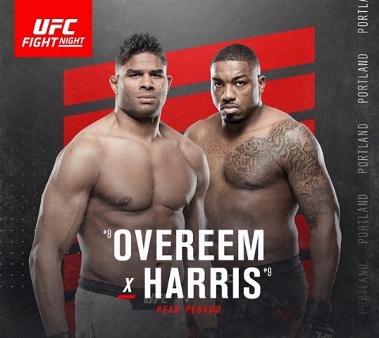 Resumo do MMA: Overeem x Harris e mais seis combates são anunciados para o UFC Portland; Weidman volta ao peso médio
