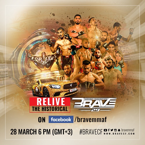 BRAVE CF vai agitar quarentena dos fãs de MMA com reprise de evento histórico neste sábado (28); veja os detalhes