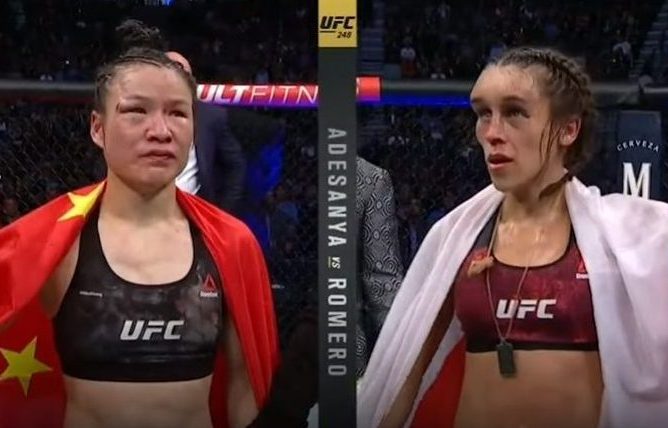 Após ficar com rosto desfigurado em derrota para Zhang, Joanna mostra hematomas em vídeo; veja