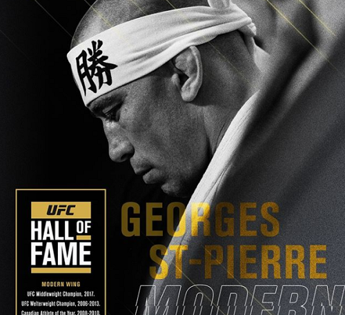 Ex-campeão de duas categorias, Georges St-Pierre é incluído no Hall da Fama do Ultimate; confira os detalhes