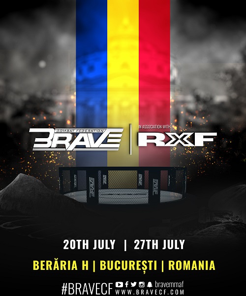 Principal organização de MMA do Oriente Médio, BRAVE CF anuncia retorno às atividades com dois eventos na Romênia