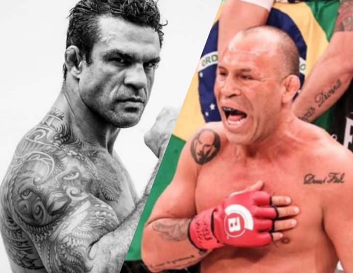 Vitor Belfort e Wanderlei Silva foram desafiados pelo ex-lutador do UFC, Daniel Sarafian (Foto: Reprodução)