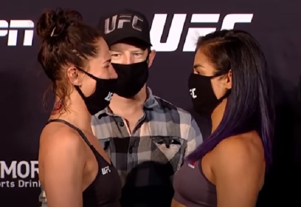 Sem brasileiros, UFC on ESPN 10 tem Jessica Eye e Cynthia Calvillo de olho em disputa de cinturão feminino