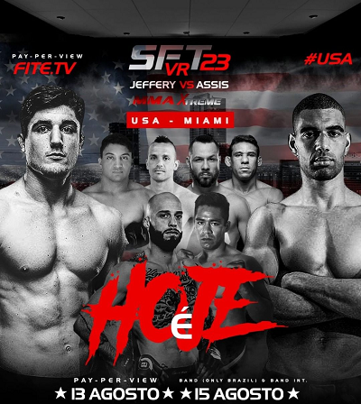 Com transmissão via pay-per-view, SFT realiza primeira edição nos EUA com lutador do UFC e outras feras em ação
