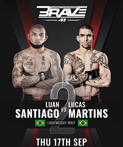 Depois De Um Combate Historico Luan Miau E Lucas Mineiro Farao Revanche No Co Main Event Do Brave Cf 41 Saiba Tatame