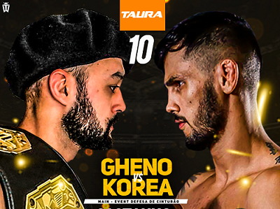 Com disputas de cinturão e estreias de Toquinho e Serginho Moraes, Taura MMA divulga card completo para 10ª edição