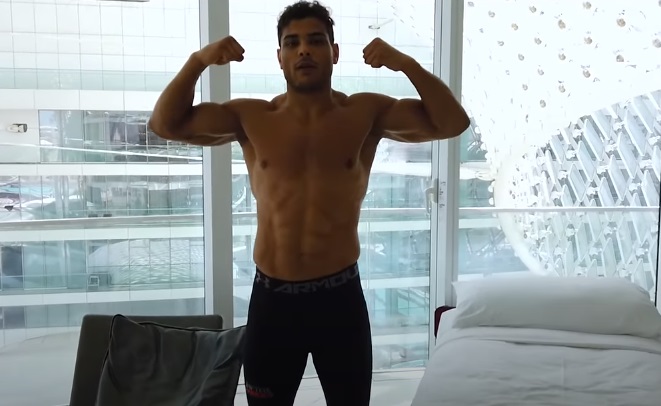 Vídeo: hotel de luxo, testes contra Covid-19 e treinos: veja a vida de Borrachinha em Abu Dhabi antes do UFC 253