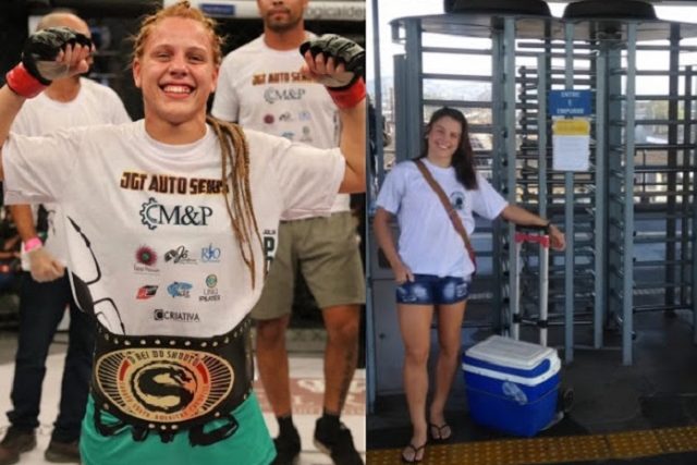 Campeã do Shooto e hoje no SFT, Julia Polastri vende trufas no trem para seguir no MMA e ‘desabafa’