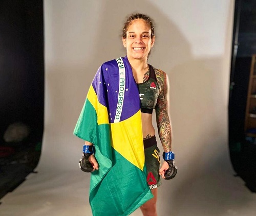 Com luta marcada contra japonesa no UFC, Livinha Souza mira duelo diante de Mackenzie Dern: ‘Posso finalizá-la’